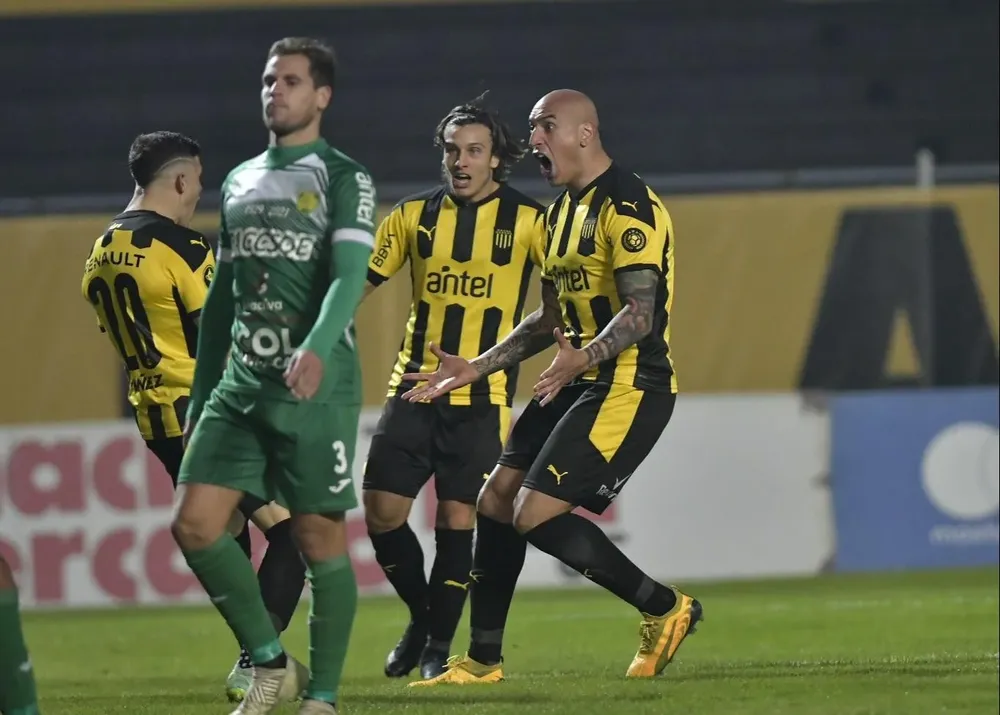 Nahuelpán celebra el 1-0