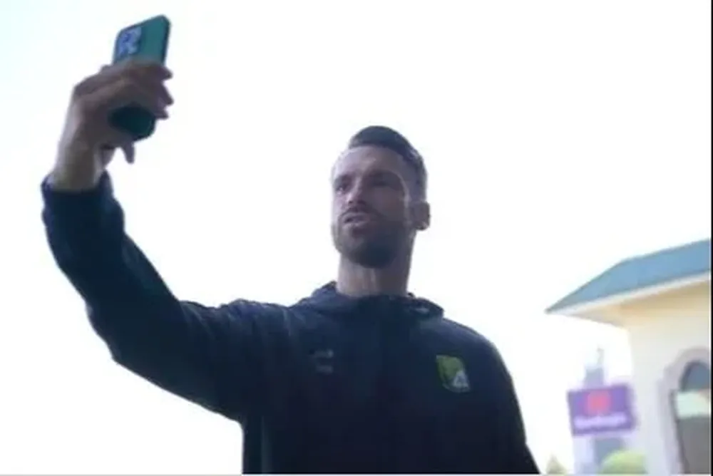 La selfie de Kagelmacher en el León