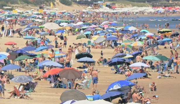 Punta del Este durante el feriado de Carnaval de 2019