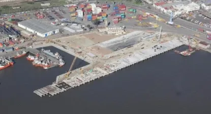 Se inauguró el Muelle C en el puerto de Montevideo