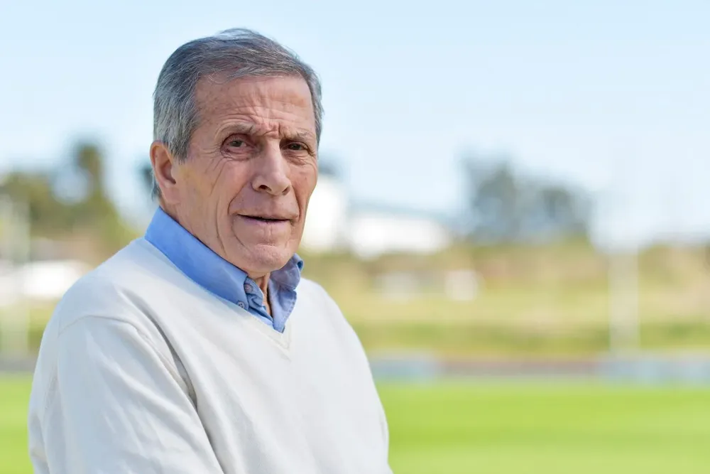 Tabárez marcó una historia en la celeste