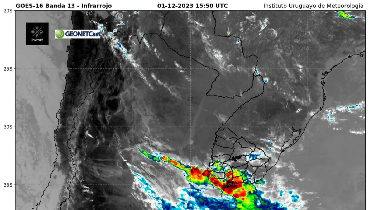 Inumet Actualizó Las Alertas Naranja Y Amarilla Por Tormentas Y Lluvias ...