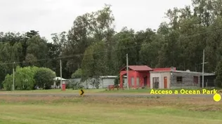 Accesos al balneario Ocean Park, departamento de Maldonado