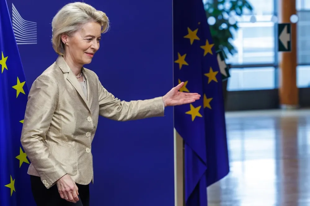 La presidenta de la Comisión Europea, Ursula von der Leyen.