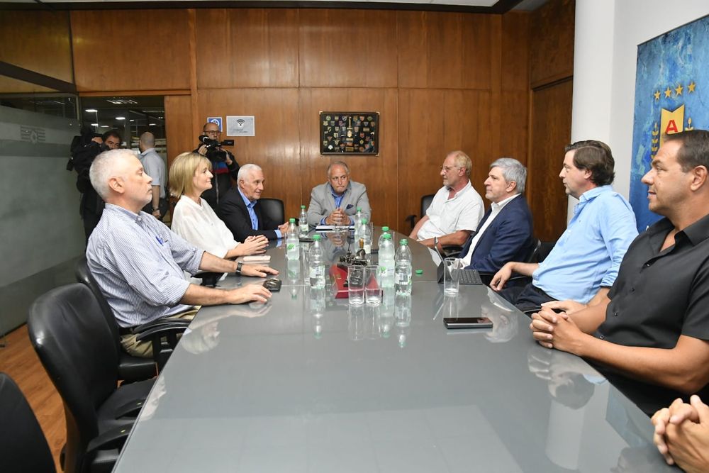 Reunión en la AUF por la seguridad en el fútbol