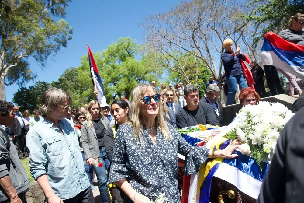 El sepelio de Astori