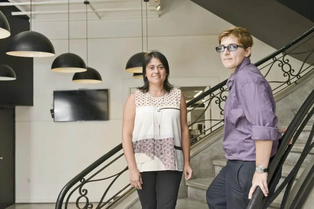 Celina Triador y Carina Calvo.