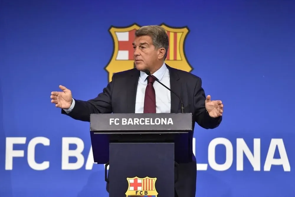 Joan Laporta, presidente de Barcelona