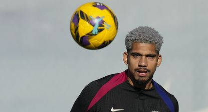 Ronald Araujo viajó a Uruguay para pasar las fiestas, entrena en el Complejo de la AUF y hay una fecha estimada para su regreso a Barcelona