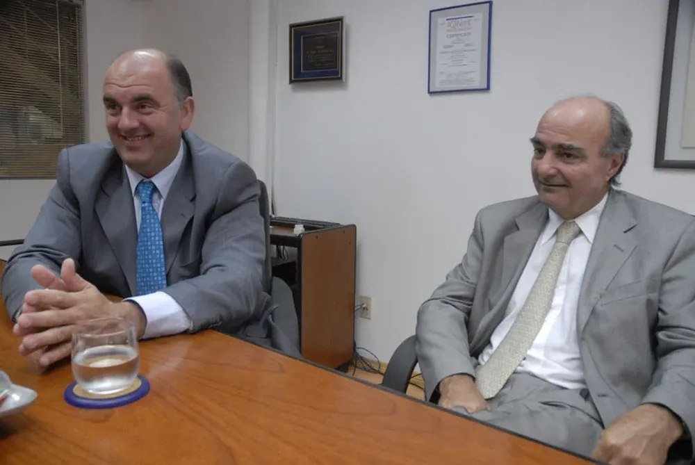 Daniel Carriquiry y Juan Carlos Rodríguez de Costa Oriental