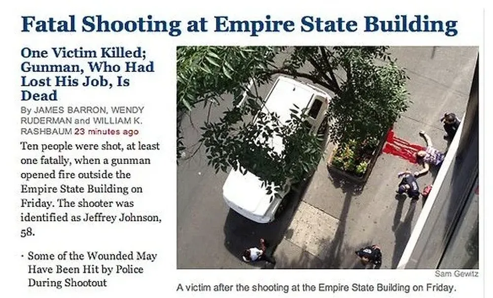 tiroteo empire state