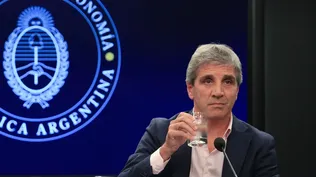 Luis Caputo, ministro de Economía