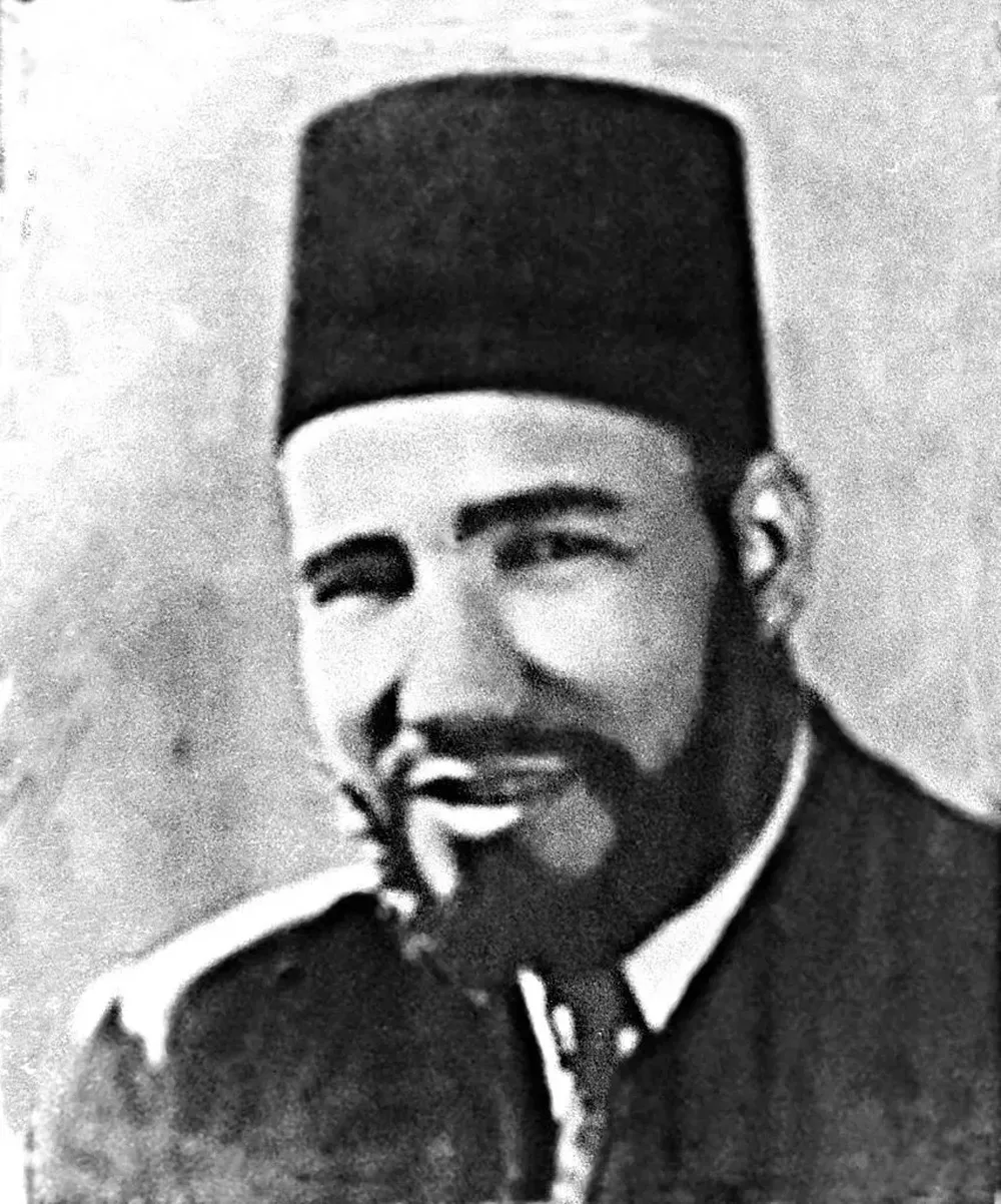 Hassan al-Banna, fundador de la Hermandad Musulmana en Egipto, en la ciudad de Ismailia en 1929