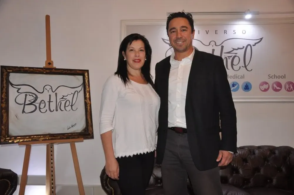 Lourdes Rapalin y Alvaro Padin