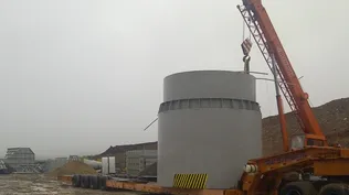 Instalación de caldera en planta de ANCAP