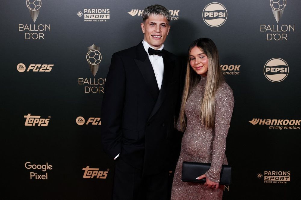Alejandro Garnacho y Eva García 