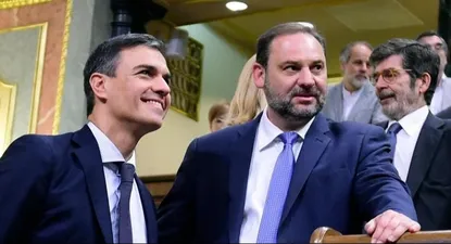Pedro Sánchez y José Luis Ábalos