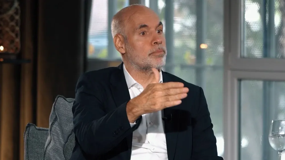 Horacio Rodríguez Larreta, precandidato a presidente de Juntos por el Cambio