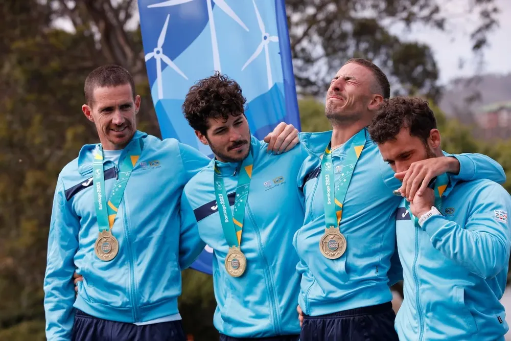 Salvagno, Sarraute, Kluver y Cetraro en los Juegos Panamericanos 2023