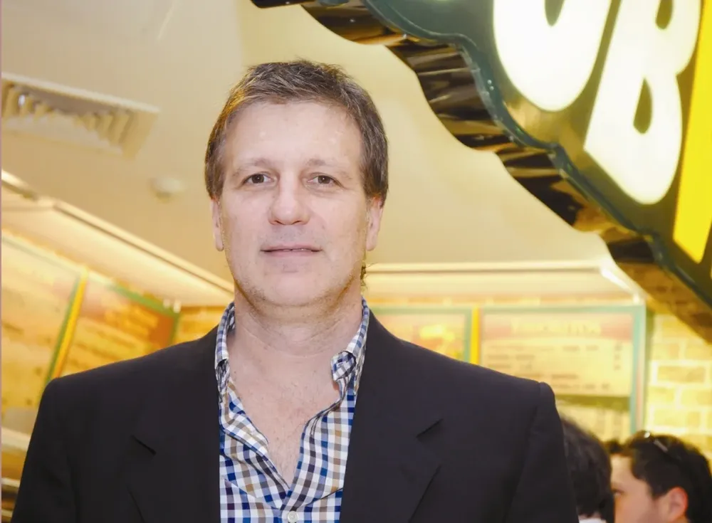 El gerente de Subway Álvaro Banchero.