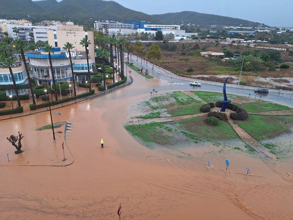 Inundaciones en Ibiza del 11 de octubre de 2025. &nbsp;