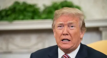Donald Trump, presidente de Estados Unidos.