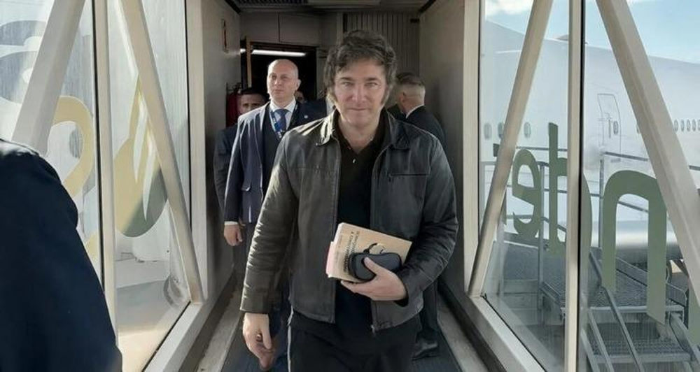 Hasta la fecha, Javier Milei recorrió 23.000 kilómetros en sus desplazamientos de 2025