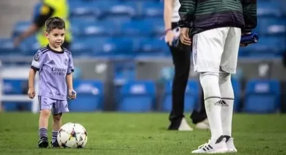 Benicio Valverde jugando