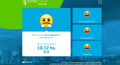 Este año Movistar creo un departamento de emoticones propio