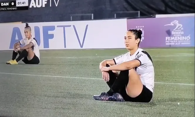Protesta del fútbol femenino