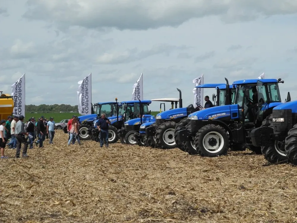New Holland mostró la mejor tecnología