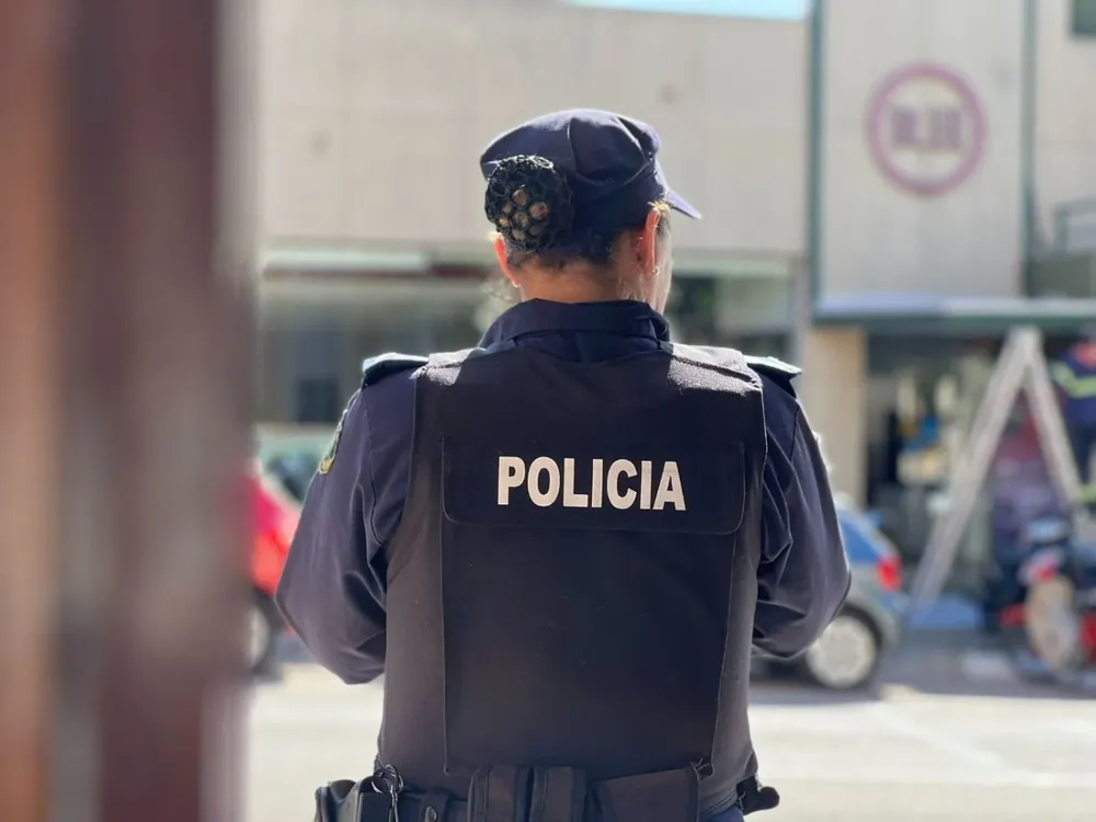 Funcionaria policial. (Archivo)