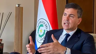 Santiago Peña, presidente de Paraguay