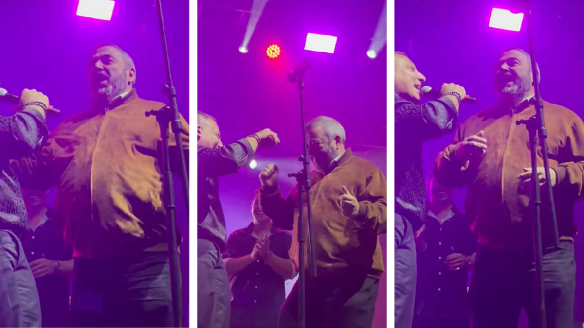 Video: Mario Bergara se subió al escenario para cantar junto a La Decana en el cierre de la Semana Criolla