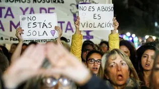 Imagen de la marcha del 8 de marzo en 2023