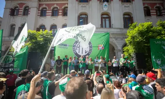 ATE el gremio estatal más combativo contra los despidos.&nbsp;