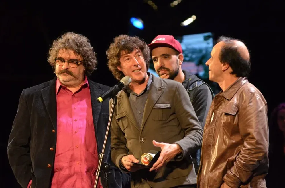 Los integrantes de El Cuarteto de Nos. Archivo