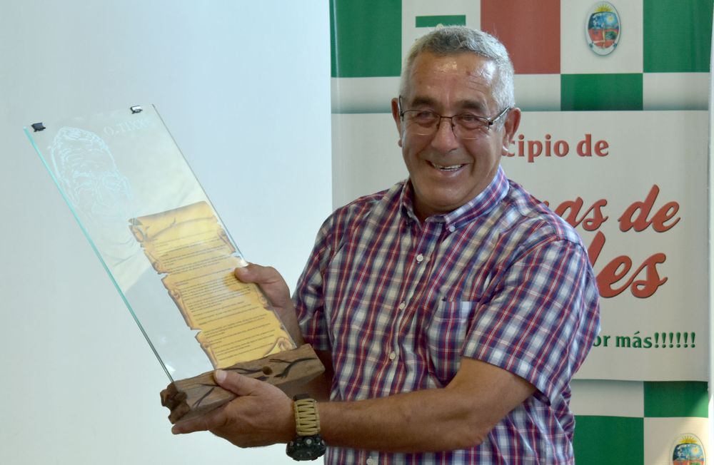 José Washington González, alcalde de Minas de Corrales