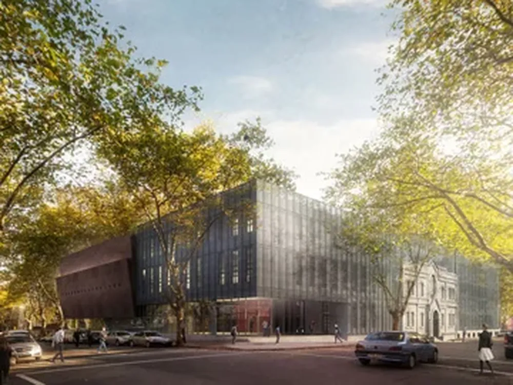 Perspectiva 3D del nuevo edificio