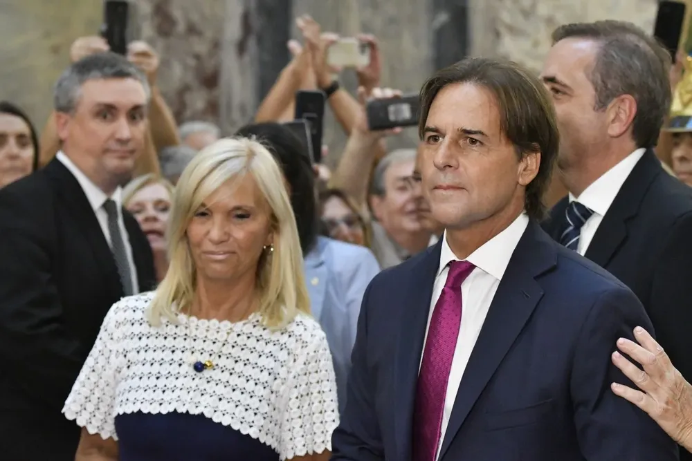 Luis Lacalle Pou destacó el rol de vicepresidenta y de compañera de Beatriz Argimón