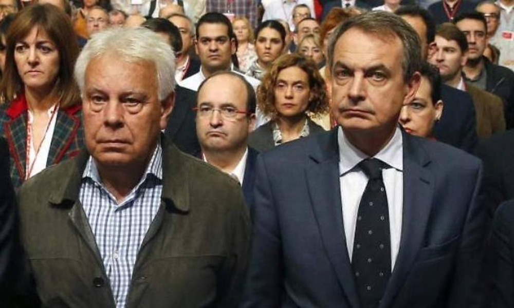Felipe Gonález y José Luis Rodríguez Zapatero.