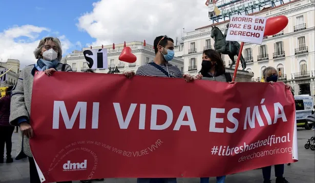 Madrid, discusión ley de eutanasia