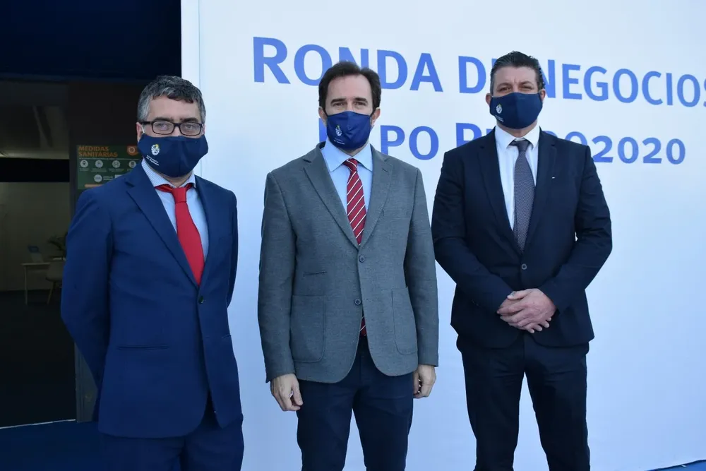 Martin Pérez Banchero, Germán Cardoso e Ignacio Curbelo.