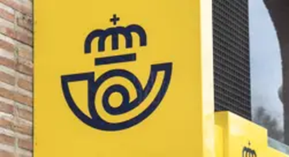 El logo de Correos.&nbsp;