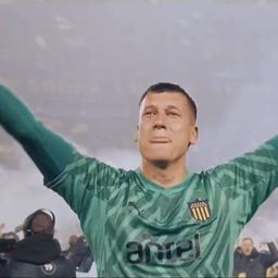 Washington Aguerre, arquero de Peñarol Washington Aguerre, arquero de Peñarol