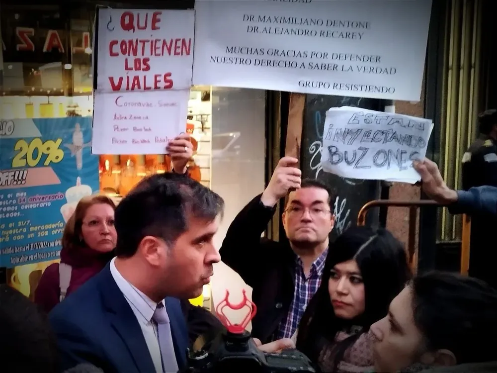 Dentone presentó la respuesta faltando 23 minutos para la hora límite.