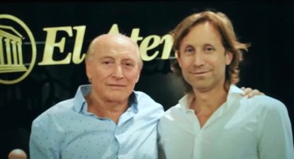 Eduardo y Jonhatan Kovalivker, dueños de la droguería Suizo Argentina.