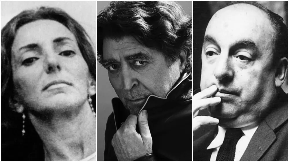 Idea Vilariño, Joaquín Sabina y Pablo Neruda