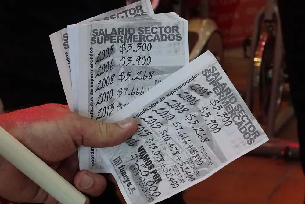 Fuecys intensifica las medidas de lucha. M.Umpiérrez