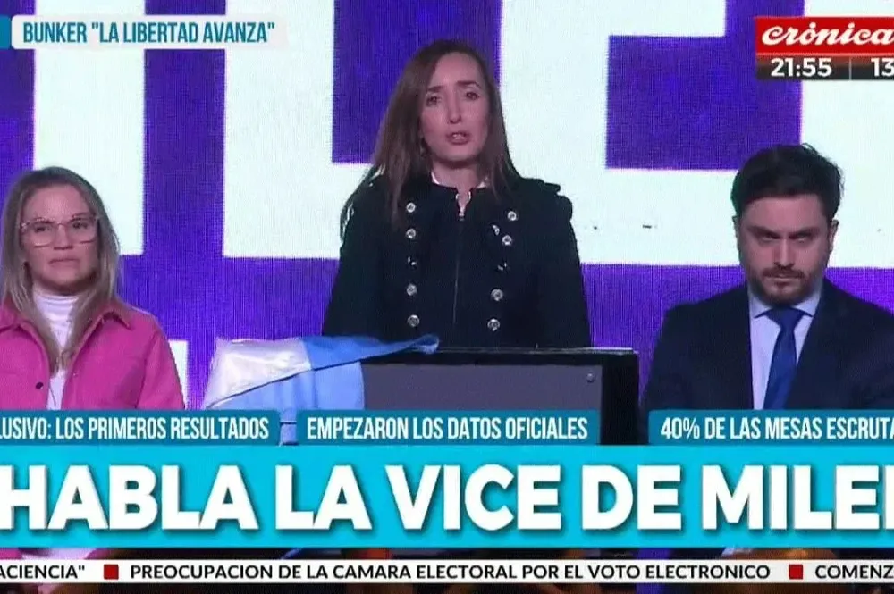 ◉  Elecciones en Argentina 2023: La candidata a vicepresidencia de Milei pidió al gobierno los datos oficiales